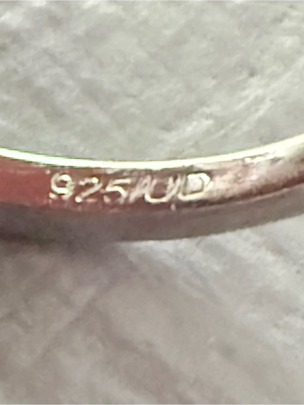 925 Sterling Silver UD Unique Designs Ring Size 7 - Picture 10 of 11
